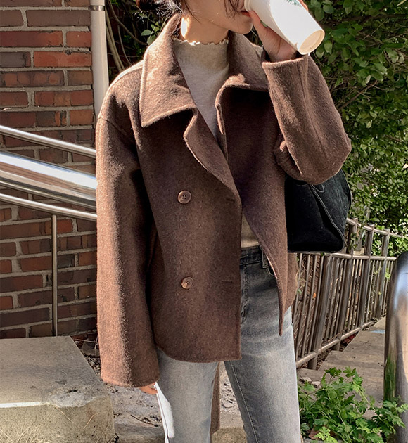 [HANDMADE] Loena Wool Half Jacket