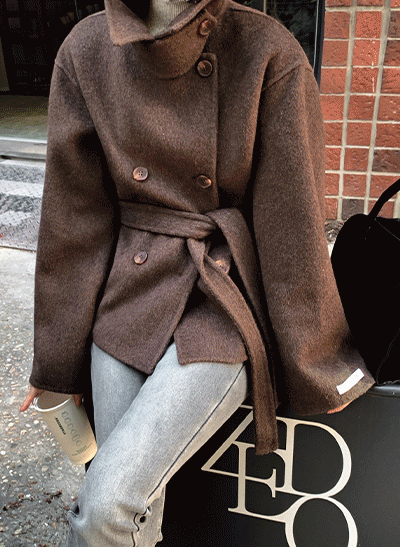 [HANDMADE] Loena Wool Half Jacket