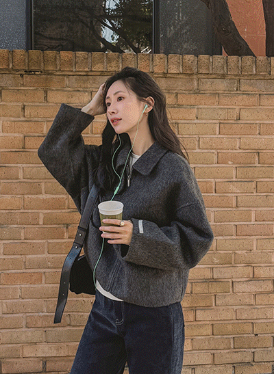 [HANDMADE] Ritz Highneck Handmade Wool Coat