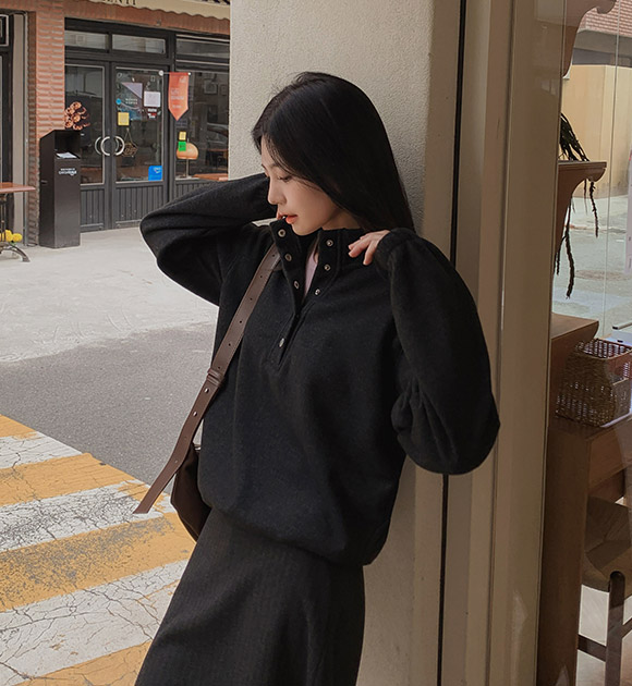 Double the Cozy Fleece Sweatshirt